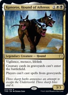 Kunoros, Hound of Athreos (Promo Pack Foil) Kunoros, Hound of Athreos (Promo Pack Foil)