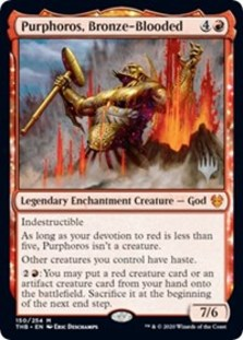 Purphoros, Bronze-Blooded (Promo Pack Foil)