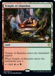 Temple of Abandon (Promo Pack Foil)