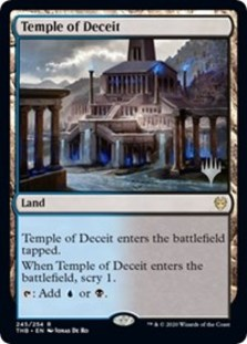 Temple of Deceit (Promo Pack Foil)