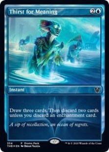 Thirst for Meaning (Promo Pack Foil)
