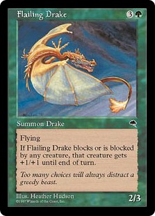 Flailing Drake