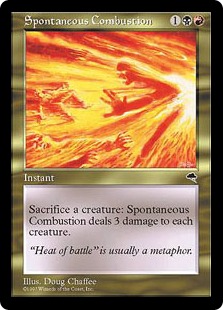 Spontaneous Combustion