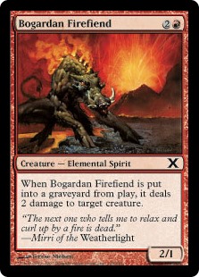 Bogardan Firefiend (Foil)