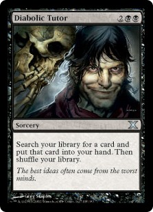 Diabolic Tutor (Foil) Diabolic Tutor (Foil)