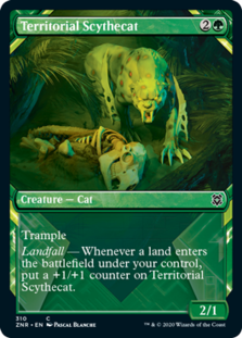 Territorial Scythecat (Showcase) (Foil)