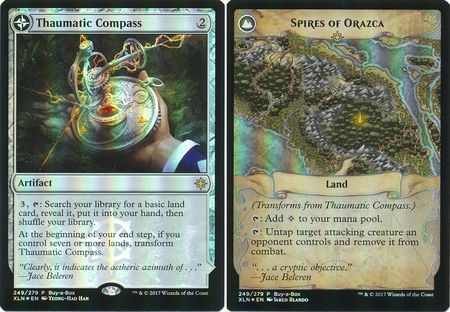 Thaumatic Compass / Spires of Orazca - Alt Art Promo