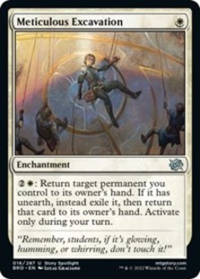 Meticulous Excavation