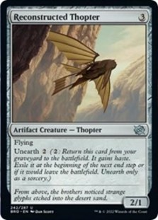 Reconstructed Thopter (Foil)