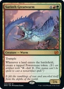 Sarinth Greatwurm (Foil)