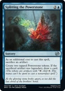 Splitting the Powerstone (Foil)