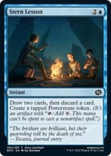 Stern Lesson (Foil)