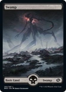 Swamp (282) - Full Art (Foil)