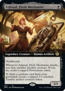 Ashnod, Flesh Mechanist (Extended Art) (Foil)