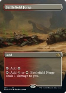 Battlefield Forge (Borderless) (Foil)