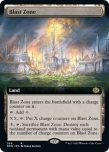 Blast Zone (Extended Art) (Foil)