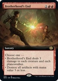 Brotherhood's End (Extended Art) (Foil)