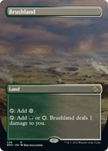 Brushland (Borderless) (Foil)