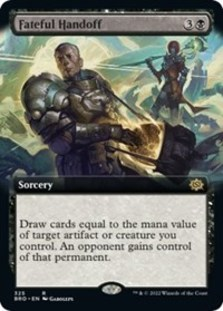 Fateful Handoff (Extended Art) (Foil)