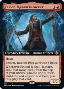 Feldon, Ronom Excavator (Extended Art) (Foil)