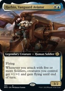Harbin, Vanguard Aviator (Extended Art) (Foil)