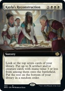Kayla's Reconstruction (Extended Art) (Foil)