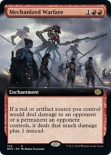 Mechanized Warfare (Extended Art) (Foil)