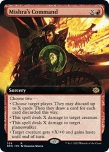Mishra's Command (Extended Art) (Foil)