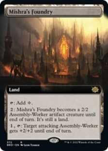 Mishra's Foundry (Extended Art) (Foil)