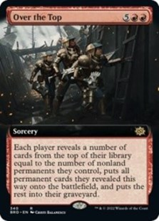 Over the Top (Extended Art) (Foil)