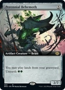 Perennial Behemoth (Extended Art) (Foil)