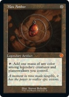 Mox Amber (Schematic) (Foil)