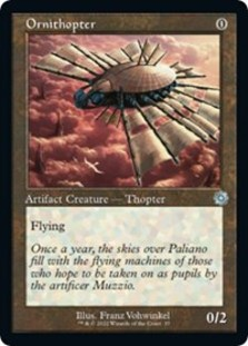 Ornithopter (Schematic) (Foil)