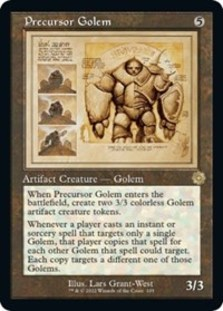Precursor Golem (Schematic) (Foil)
