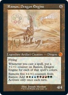 Ramos, Dragon Engine (Schematic) (Foil)