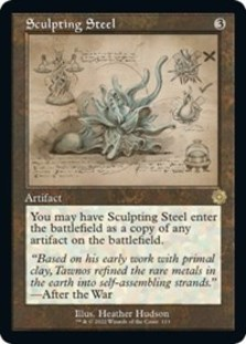 Sculpting Steel (Schematic) (Foil)