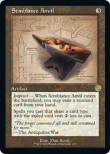 Semblance Anvil (Schematic) (Foil)