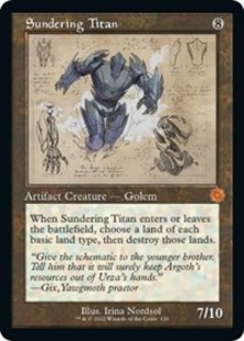 Sundering Titan (Schematic) (Foil)