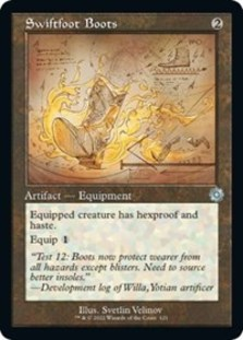 Swiftfoot Boots (Schematic) (Foil)