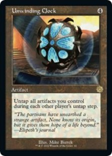 Unwinding Clock (Foil)