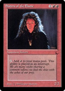 Sisters of the Flame Sisters of the Flame