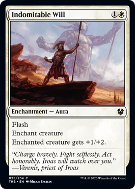 Indomitable Will (Foil)