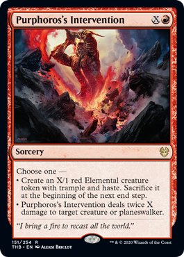 Purphoros's Intervention (Foil)
