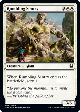 Rumbling Sentry (Foil)