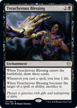 Treacherous Blessing (Foil) Treacherous Blessing (Foil)
