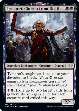 Tymaret, Chosen from Death (Foil) Tymaret, Chosen from Death (Foil)