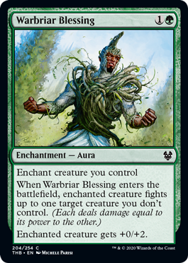 Warbriar Blessing (Foil) Warbriar Blessing (Foil)