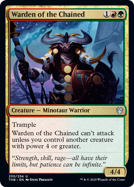 Warden of the Chained (Foil) Warden of the Chained (Foil)