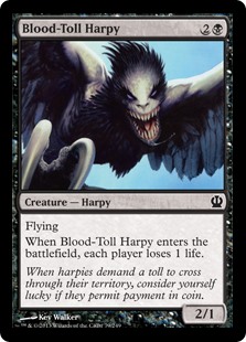 Blood-Toll Harpy (Foil)
