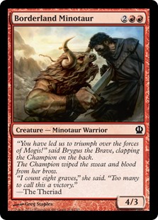 Borderland Minotaur (Foil)